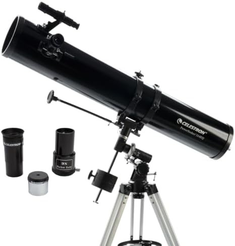 Reflector Telescope with Manual Equatorial Mount