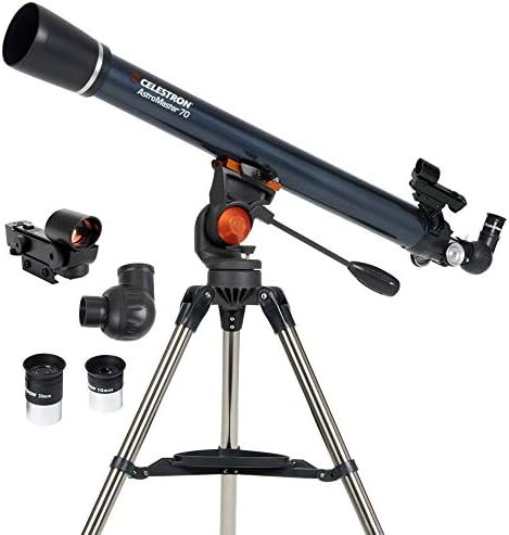 Refractor telescope for moon and planet viewing