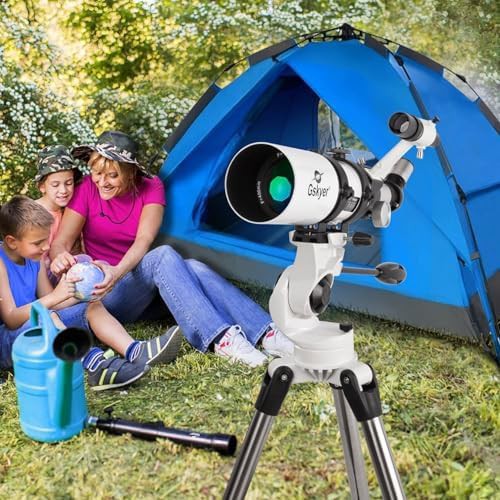 Compact 80mm refractor telescope for kids — photo 5