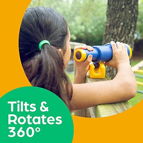 Blue plastic pirate ship play telescope — photo 4