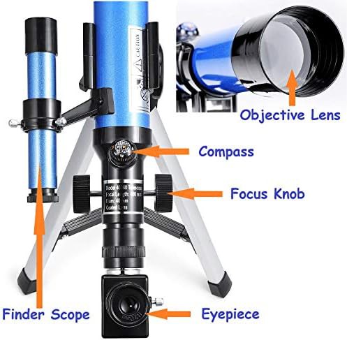 Portable kids telescope with moon mirror — photo 5