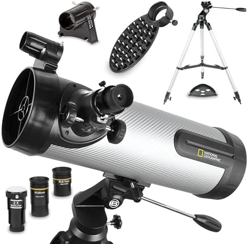 Carbon fiber 114mm reflector with tripod