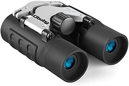 Compact black binoculars for kids 8x21