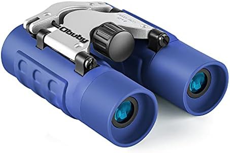 Blue mini compact binoculars for children