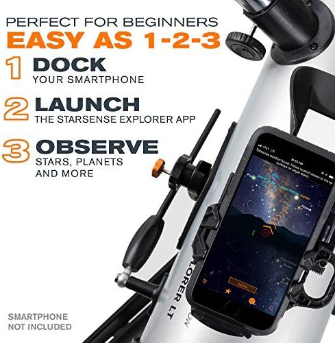 Smartphone guided newtonian reflector telescope — photo 3