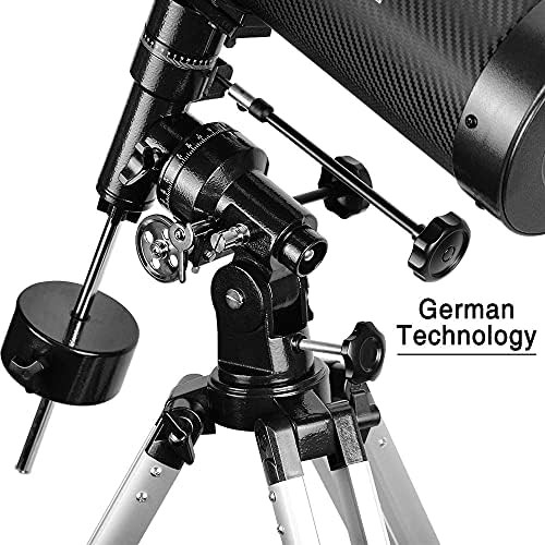 Newtonian reflector telescope with 130mm aperture and EQ mount — photo 3