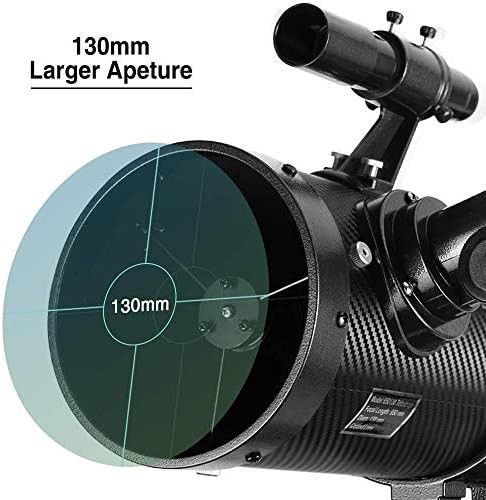 Newtonian reflector telescope with 130mm aperture and EQ mount — photo 4