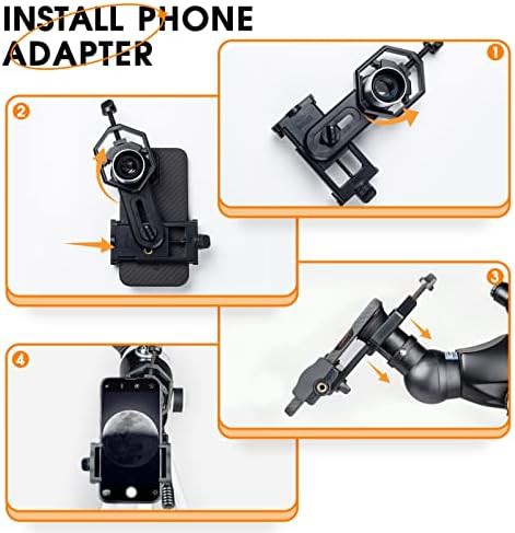 Portable 70mm aperture refractor with carrying bag — photo 5