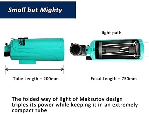 Compact Maksutov Cassegrain with adjustable tripod — photo 4