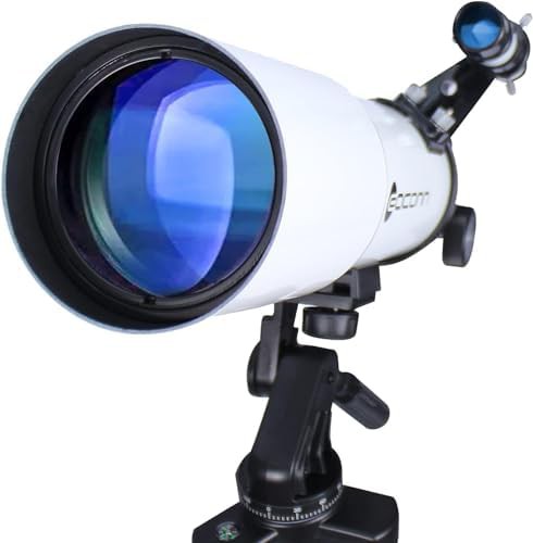 Black 80mm refractor with travel backpack — photo 3