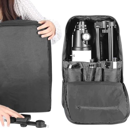 Black 80mm refractor with travel backpack — photo 5