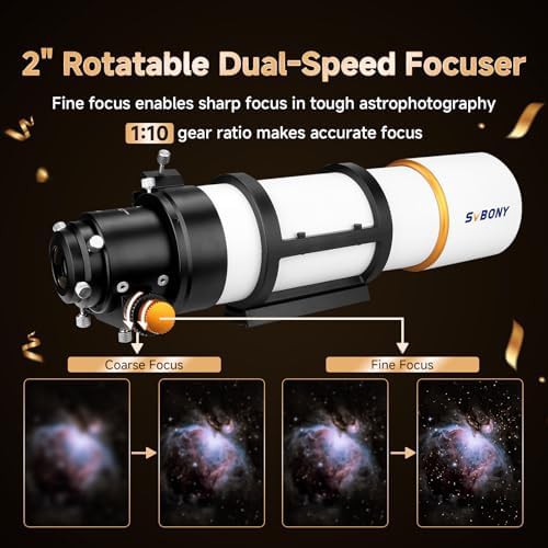 SVBONY SV48P 90mm aperture F5.5 refractor OTA — photo 4