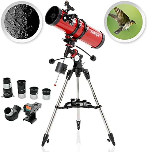 Reflector telescope with 130mm aperture