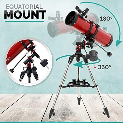 Reflector telescope with 130mm aperture — photo 3