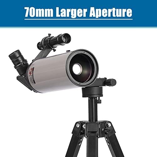Maksutov Cassegrain telescope with slow motion tripod — photo 3