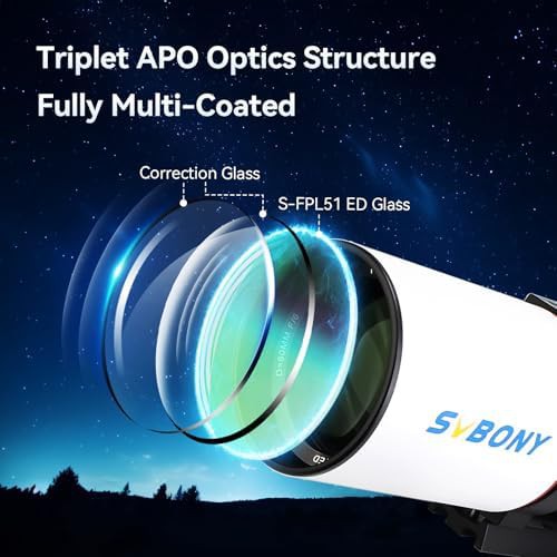 SVBONY 80mm triplet apochromatic refractor — photo 3