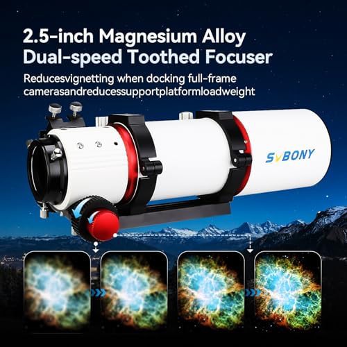 SVBONY 80mm triplet apochromatic refractor — photo 5