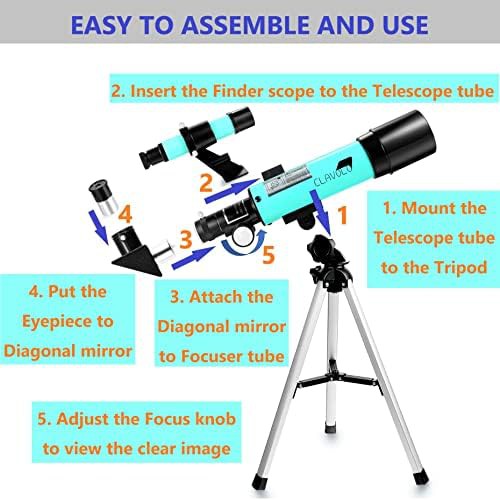 Small portable refractor for young beginners — photo 5