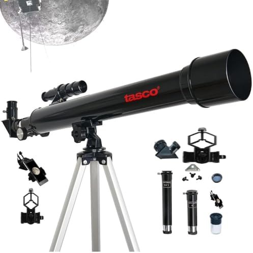 Black refractor telescope for beginners 50mm