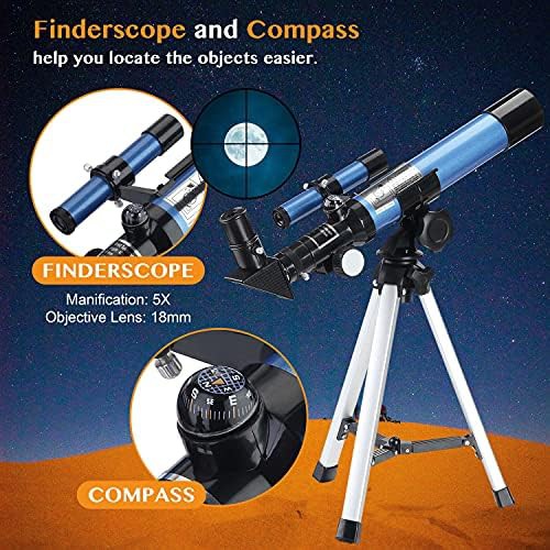 Kids tabletop refractor moon telescope — photo 3