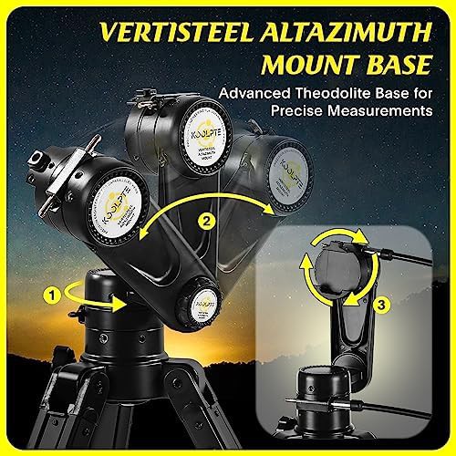 Black 90mm refractor telescope for deep sky — photo 3