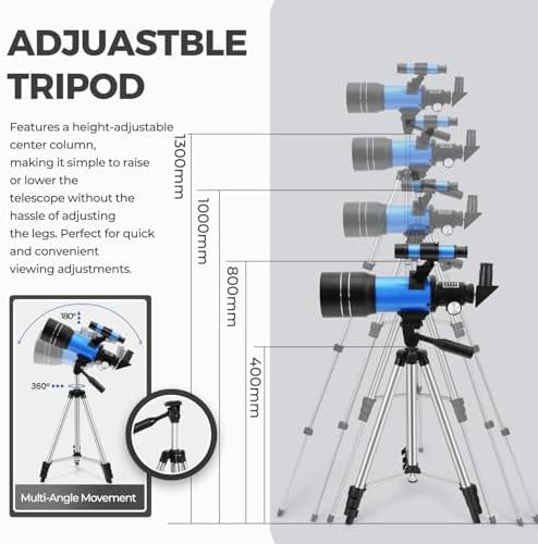 Portable 70mm refractor for star gazing — photo 3
