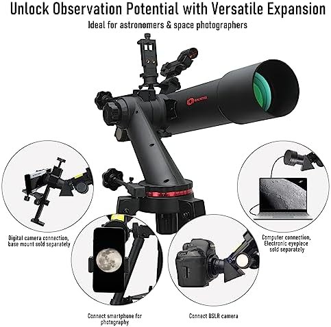 Black high power refractor 600mm focal length — photo 5
