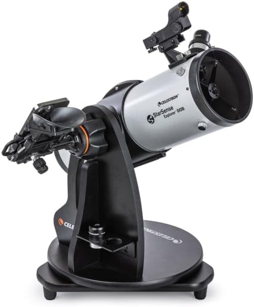 Tabletop dobsonian telescope with app guidance — photo 4