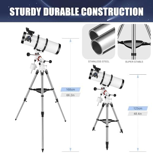 Astronomy Telescope for Adults with Equatorial Mount — photo 5