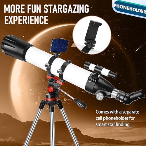 Portable Refractor Telescope with 90mm Aperture — photo 5