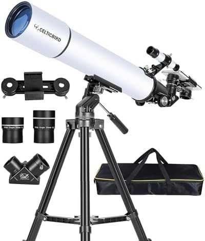 Refractor telescope 80mm with carry bag