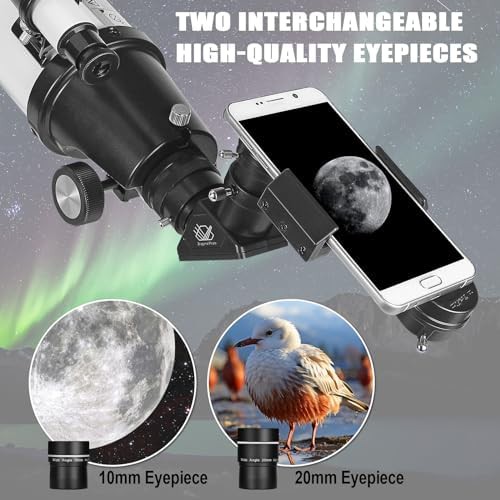 Refractor telescope 80mm with carry bag — photo 4
