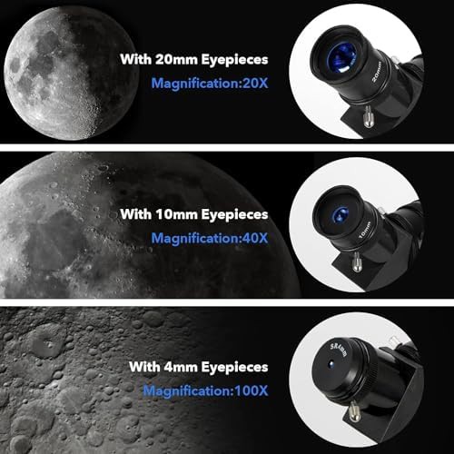 HSL 70400 white refractor telescope for kids — photo 3