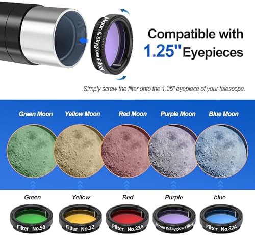 HSL 70400 white refractor telescope for kids — photo 4