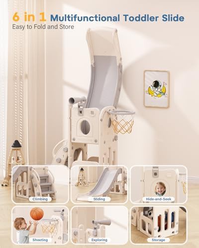 Toddler indoor climber and slide playset — photo 4