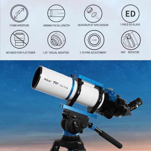 Mid size 71mm flat field refractor — photo 4