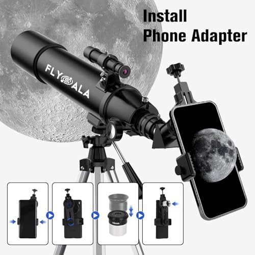 High powered 600mm 80mm kids telescope — photo 4
