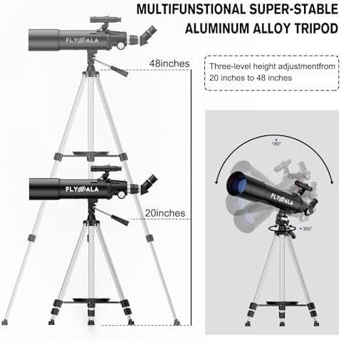 High powered 600mm 80mm kids telescope — photo 5