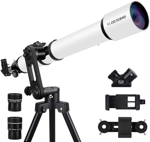 High precision 90mm refractor with 1000mm focal length