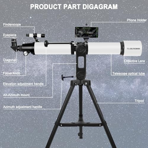 High precision 90mm refractor with 1000mm focal length — photo 3