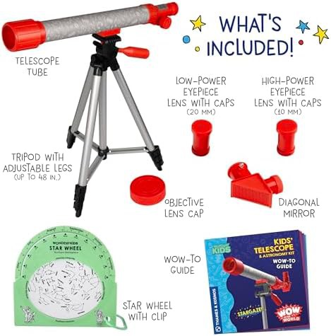 Kids astronomy kit with adjustable tripod — photo 3