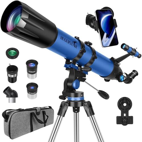 Long Tube 90mm Refractor with 800mm Focal Length
