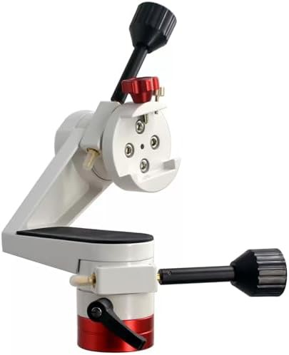 Altazimuth mount with fine adjustment controls
