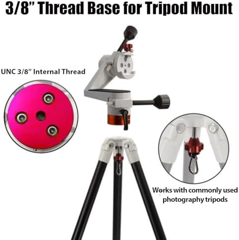 Altazimuth mount with fine adjustment controls — photo 3