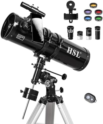 HSL 150EQ 150mm black reflector with barlow lens