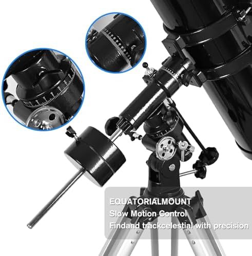 HSL 150EQ 150mm black reflector with barlow lens — photo 3