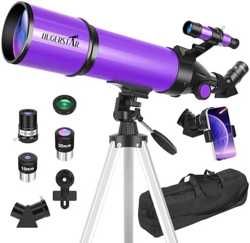 80mm Refractor with Altazimuth Mount Tripod