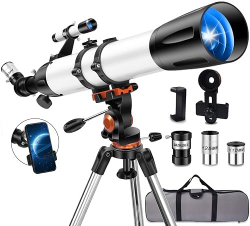 High power refractor with 90mm aperture