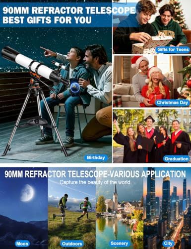 High power refractor with 90mm aperture — photo 4