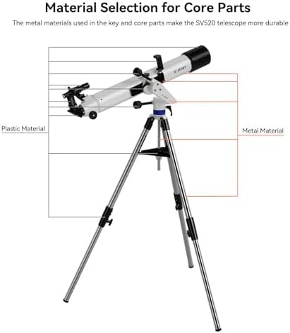 SVBONY 90mm refractor with finderscope — photo 5